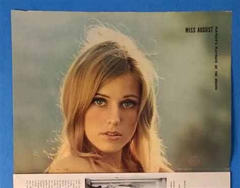 Vintage August 1971 Playboy Magazine Miss July Centerfold Cathleen Lynn Rowland 595 Picclick