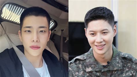 5 k pop idols who looked incredibly handsome in their military buzz cut part 2 kpopmap