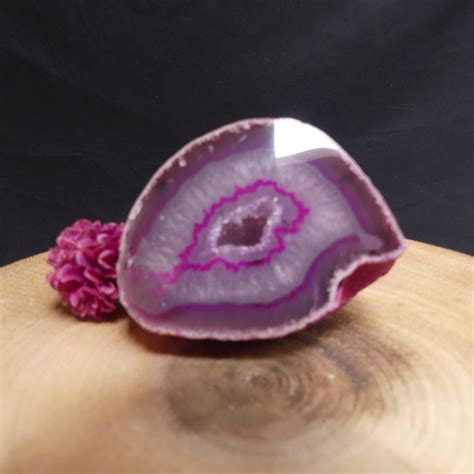 Agate Dyed Geode The Crystal Barn