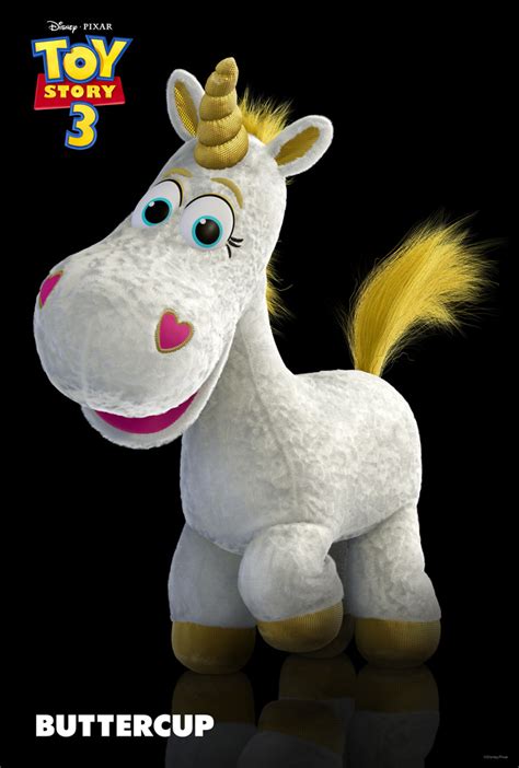 Buttercup The Plush Unicorn From Toy Story Desktop Wallpaper