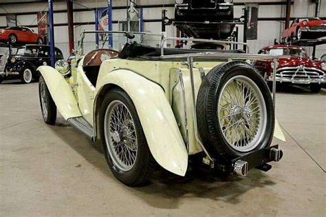 1948 Mg Tc 2068 Miles Yellow Convertible 1250cc 4 Cylinder 4 Speed