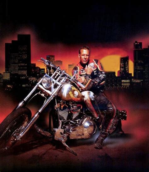 Mickey Rourke Harley Davidson And The Marlboro Man Marlboro Man