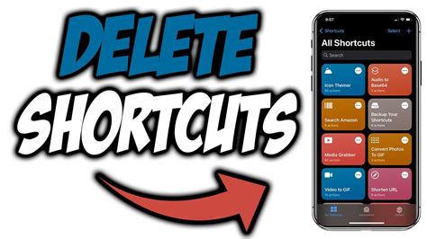 How To Delete Shortcuts On Iphone 📲 Remove Shortcuts On Ios Disable