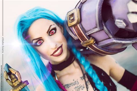 Jinx League Of Legends Cosplay By Misshatred By Jessicamisshatred On