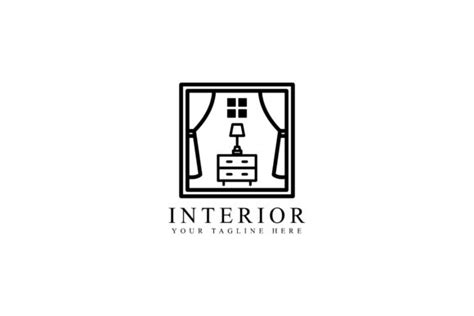 All original artworks are the property of freevector.com. Simple Room Interior Logo Graphic by sabavector · Creative ...