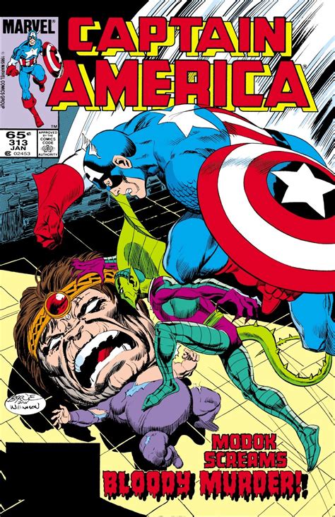Captain America Vol 1 313 Marvel Database Fandom