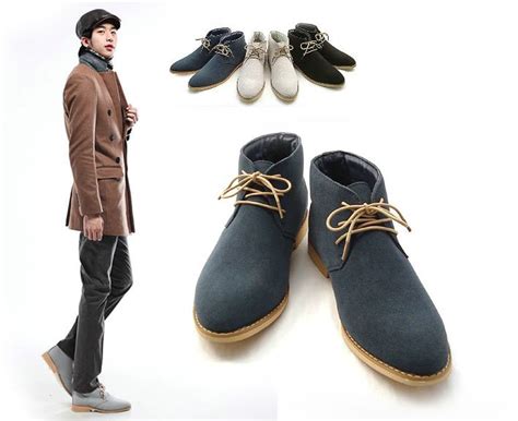 New Spring Style Fashion Boots Men Business Casual Shoes
