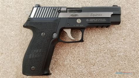 Pre Owned Sig Sauer P226 Equinox 40 Sandw For Sale
