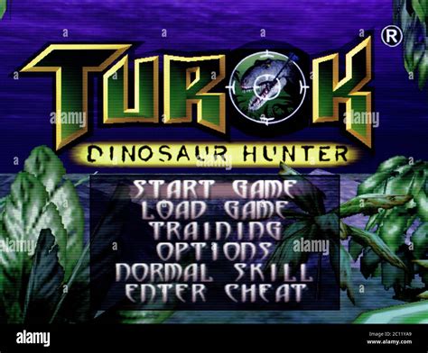 Turok Dinosaur Hunter Nintendo 64 Videogame Editorial Use Only