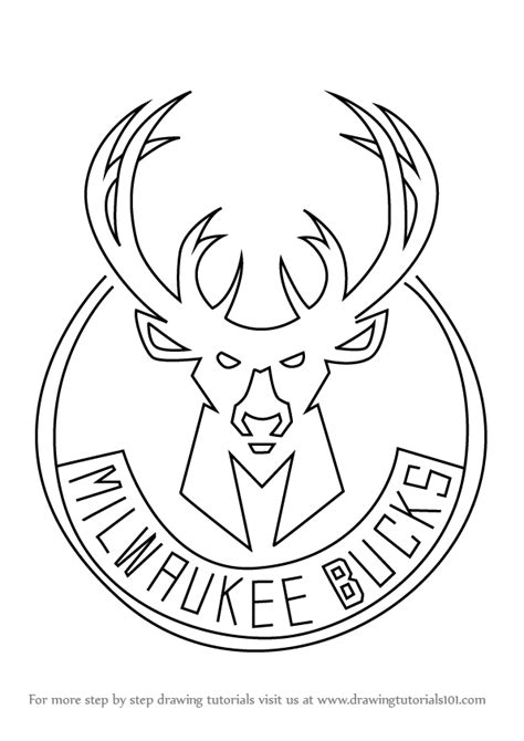 Take a look at our black and white logo templates for inspiration and or choose one of those concepts to finalize your design. Learn How to Draw Milwaukee Bucks Logo (NBA) Step by Step ...