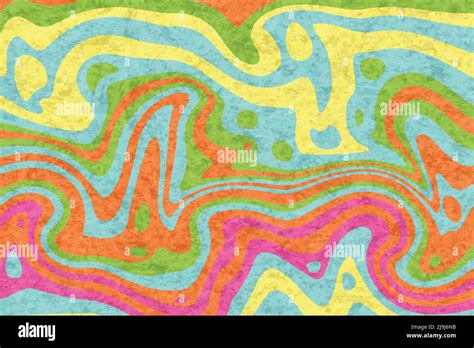 Abstract Psychedelic Groovy Background Abstract Background Stock