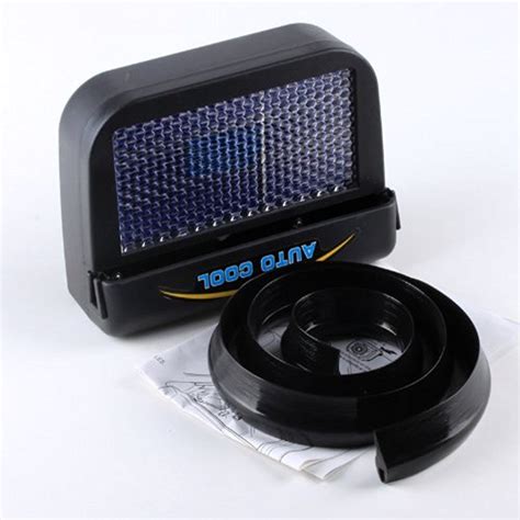 Buy Solar Power Car Window Auto Air Vent Cool Fan Cooler Ventilation