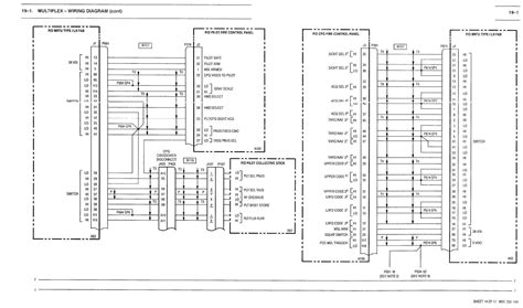 19 1 Multiplex Wiring Diagram Cont Tm 1 1520 238 T 10509