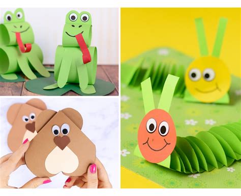 Animal Paper Crafts For Kids Exciting Tutorials And Ideas