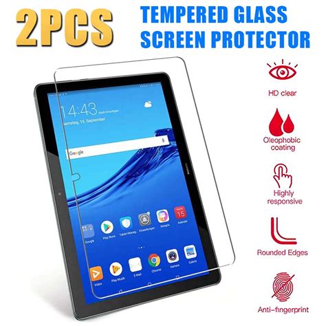 2pcs Tempered Glass For Huawei Mediapad T5 10 Ags2 W09l09l03w19