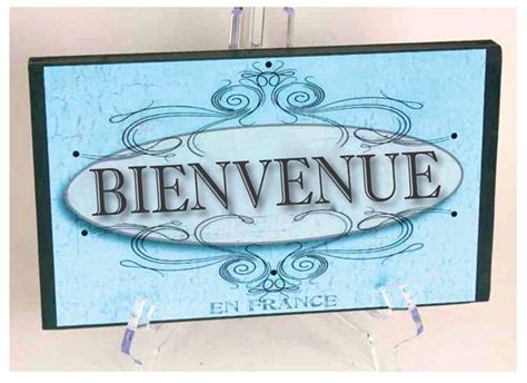 French Welcome Sign Bienvenue Wood Sign For By Signsoftheseason 1550