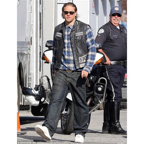 Sons Of Anarchy Jax Teller Jacket With Soa Patches Dziner Jacket