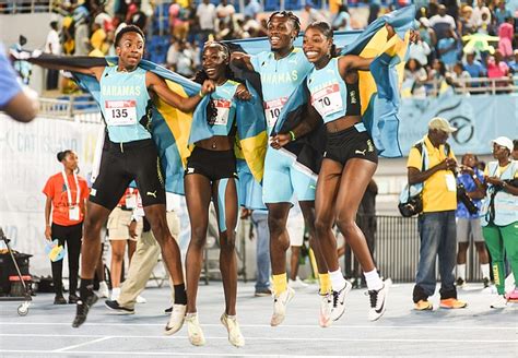 carifta games bahamas tops last year s medal count finishes second behind jamaica