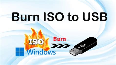 Easy And Free How To Burn Iso File To Usb Flash Drive On Windows 10