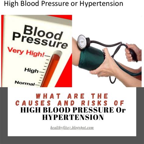 What Are The Causes And Risks Of High Blood Pressure Or Hypertension