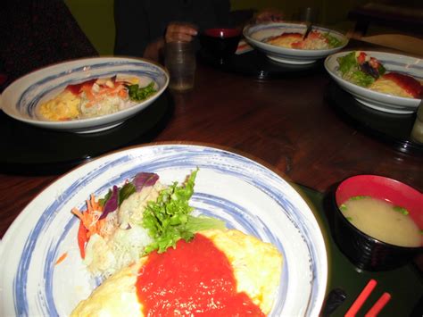 奄美大島ブログ レストラン瀬里奈で、全員がオムライス。