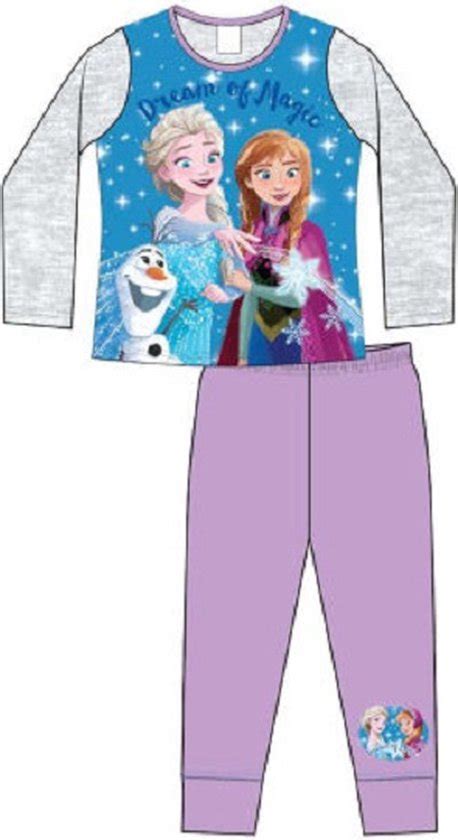 Frozen Pyjama Maat Anna En Elsa Pyjama Katoen Bol Com