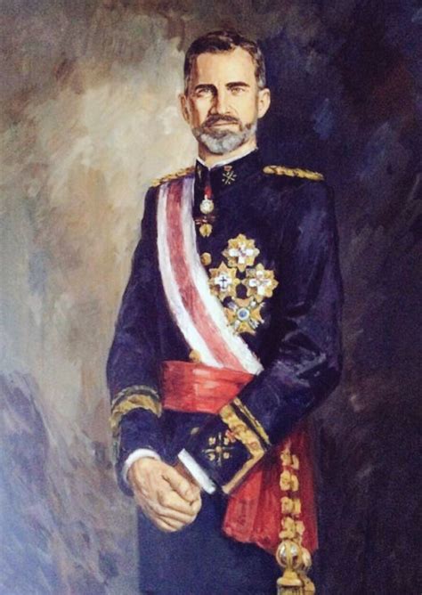 Su Majestad El Rey Felipe Vi Felipe Vi De España Retratos Luis Xvi