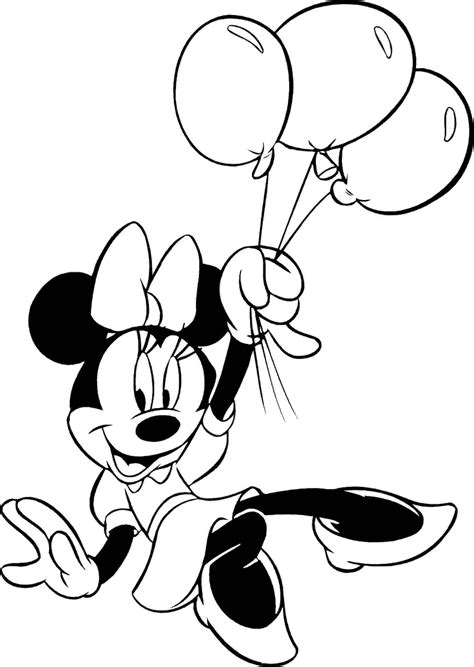 Minnie Mouse Coloring Pages Free Printable Madamemauro
