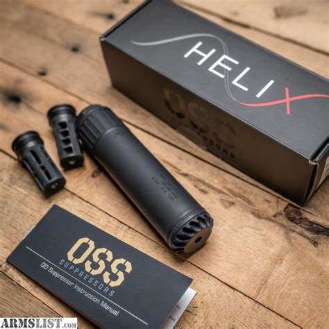 Armslist For Sale Oss Helix Hx Qd 556 Suppressor