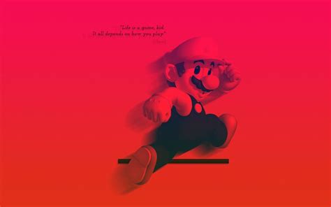 List of quotes in super mario bros. Super Mario Bros Quote Wallpaper - Games HD Wallpapers ...