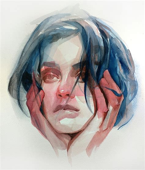 Our Successful Artist Nick Runge Who Created Watercolor Portraits With