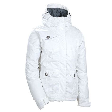 686 White Snowboard Jacket Insulated Jackets Jackets Snowboard Jacket