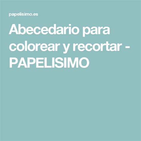 Juegos online tipo moba con pocos requisitos. Abecedario para colorear y recortar | Abecedario, Letras ...
