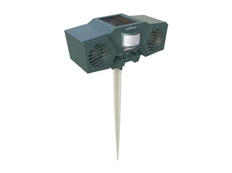 When pest movement is detected, the sensor will trigger the unit to go on thus scare the pests away. Ultrasonic Animal & Pest Repeller