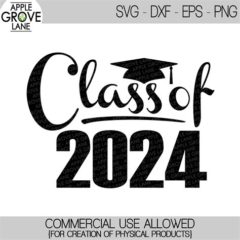 Graduate Svg 2024 Svg Class Of 2024 Svg 2024 Graduate Svg Cut File For