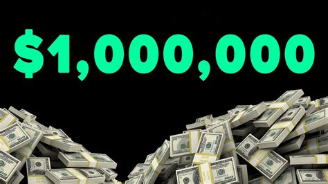A CHECK for 1 Million Dollars!! - YouTube