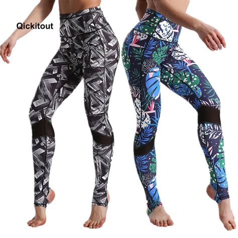 Women Mesh Patchwork Pants Summer Sexy Pants Dancing Fitness Leggings Workout Exercise High