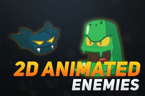 2d Animated Fantasy Enemies 2d Characters Unity Asset Store