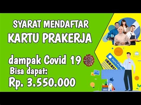 Cara daftar bantuan umkm secara online. Syarat Daftar Kartu Prakerja Online - YouTube