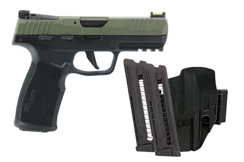 Sig Sauer P322 22lr Tacpac With Moss Green Slide Three Mags And