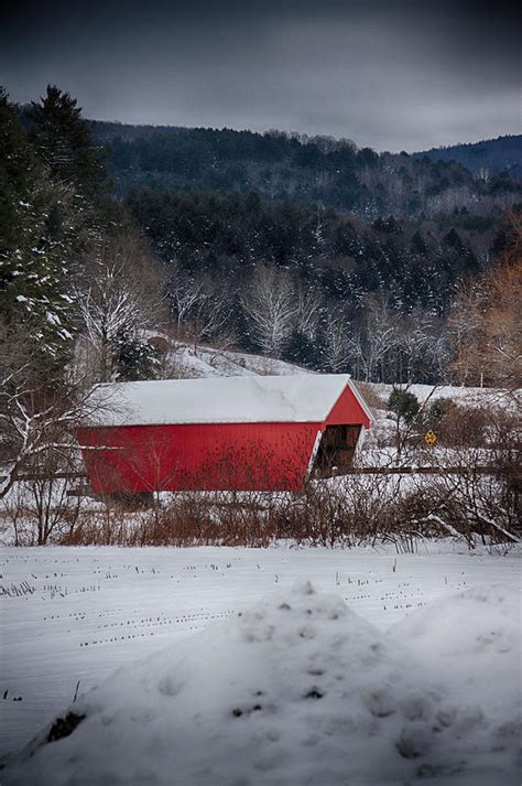 Ford Covered Bridge In East Randolph Vermont Photograph By Jeff