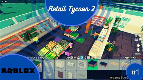 Roblox Retail Tycoon 2 Présentation Du Magasin Youtube