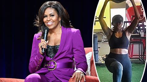 Michelle Obama Hits The Gym And Shows Off Abs On Instagram