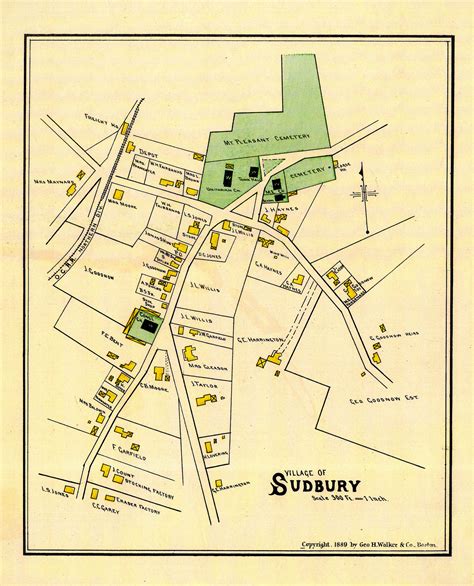 Historical Maps Of Sudbury