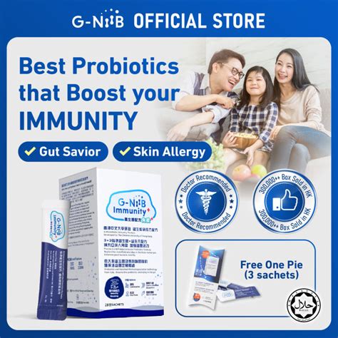 G Niib Immunity Prebiotics Probiotics Supplement For Adults Kids Women