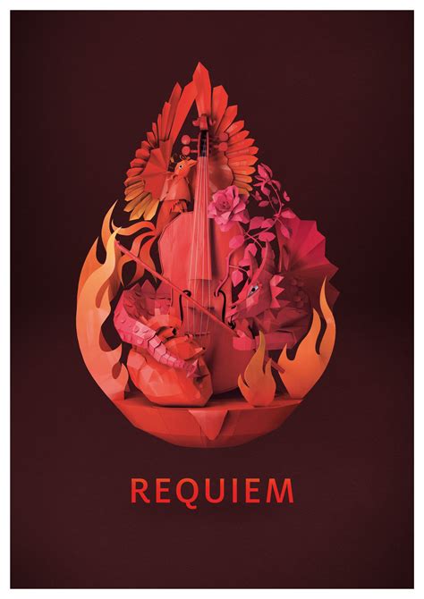 Visual For The Mozart Requiem Poster Designed By Isabelle Bühler