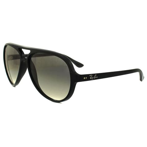 Ray Ban Sunglasses Cats 5000 4125 60132 Black Grey Gradient