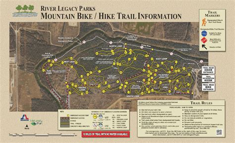 River Legacy Park Hike And Bike Trail Dfw Trail Guide