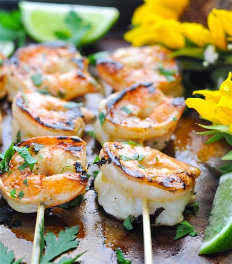 All you have to do is add 6 ingredients to a bowl of shrimp and let them marinate. Marinated Grilled Shrimp - My Recipe Magic
