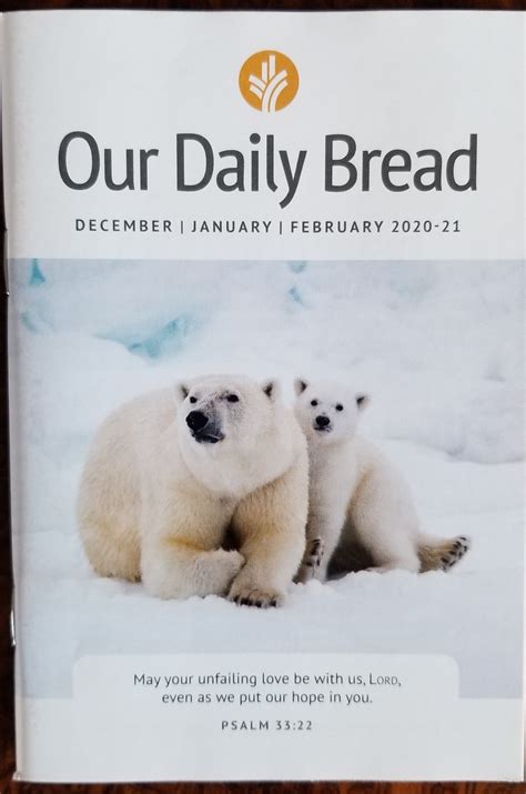 Our Daily Bread Booklets Weston Park Baptist Church